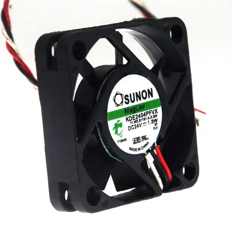 Sunon KDE2404PFV2 4010 40x40x10mm 4cm 24V DC 1.4W 0.06A 7CFM 5800RPM 2 Pin CPU Mini Axial Fan Sunon KDE2404PFV2 4010 40x40x10mm 4cm 24V DC 1.4W 0.06A 7CFM 5800RPM 2 Pin CPU Mini Axial Fan