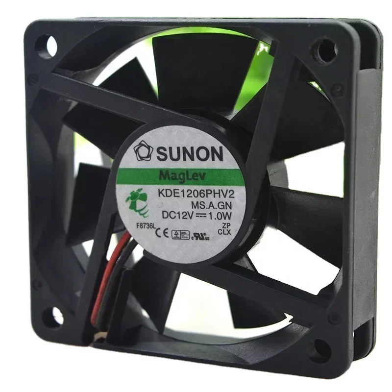 Sunon KDE1206PHV2 6015 60x60x15mm 6cm 12V DC 1.0W 18CFM 3800RPM Vapo Bearing CPU Laptop Axial Fan Sunon KDE1206PHV2 6015 60x60x15mm 6cm 12V DC 1.0W 18CFM 3800RPM Vapo Bearing CPU Laptop Axial Fan