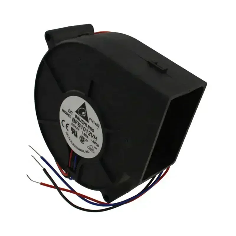 Delta BFB1012VH-A 97x94x33mm 12V DC 18W 1.97A 38CFM 4500RPM Lead Wires Grill Axial Fan Delta BFB1012VH-A 97x94x33mm 12V DC 18W 1.97A 38CFM 4500RPM Lead Wires Grill Axial Fan