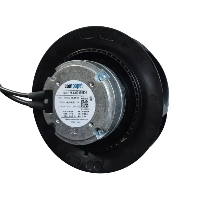 ebmpapst R3G175-8317075830 R3G175-RD53-03 220V PWM 114W 6 Wires 4479RPM Air Purifiers Centrifugal Fan R3G175-RC11-19 ebmpapst R3G175-8317075830 R3G175-RD53-03 220V PWM 114W 6 Wires 4479RPM Air Purifiers Centrifugal Fan R3G175-RC11-19