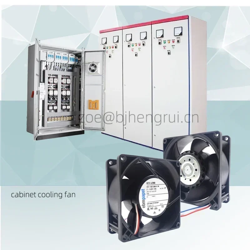 ebmpapst 3212J 92x38mm 12V DC 8.1W 6A 76.5CFM 6000RPM Speed Signal Axial Fan 3212J/2NU-343 ebmpapst 3212J 92x38mm 12V DC 8.1W 6A 76.5CFM 6000RPM Speed Signal Axial Fan 3212J/2NU-343