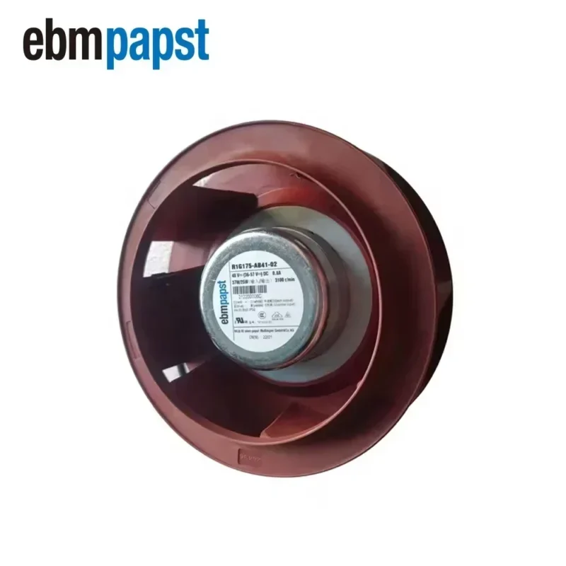 ebmpapst R1G175-AB41-02 48V DC 34W 0.8A 175mm 3100RPM Centrifugal Fan