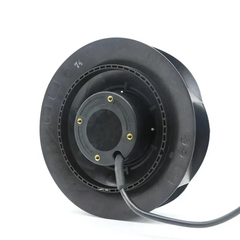 ebmpapst R1G175-RC02-11 175mm 48V DC 39W 0.8A 3100RPM Blower Heat Exchanger Communication Base Station Centrifugal Fan ebmpapst R1G175-RC02-11 175mm 48V DC 39W 0.8A 3100RPM Blower Heat Exchanger Communication Base Station Centrifugal Fan