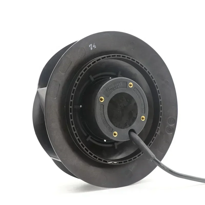 ebmpapst R1G175-RC02-11 175mm 48V DC 39W 0.8A 3100RPM Blower Heat Exchanger Communication Base Station Centrifugal Fan ebmpapst R1G175-RC02-11 175mm 48V DC 39W 0.8A 3100RPM Blower Heat Exchanger Communication Base Station Centrifugal Fan