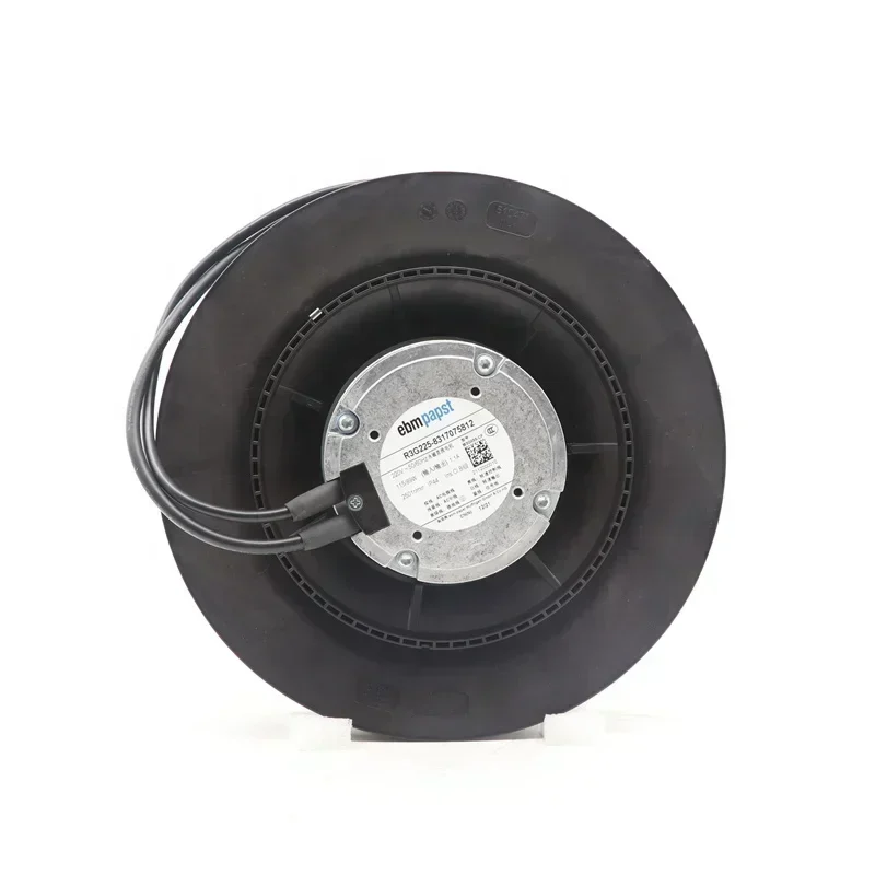 ebmpapst R3G225-8317075812 R3G225-RD05-01 R3G225-RD05-13 220V PWM 110W 2665RPM Air Purifiers Fresh Air System Centrifugal Fan ebmpapst R3G225-8317075812 R3G225-RD05-01 R3G225-RD05-13 220V PWM 110W 2665RPM Air Purifiers Fresh Air System Centrifugal Fan