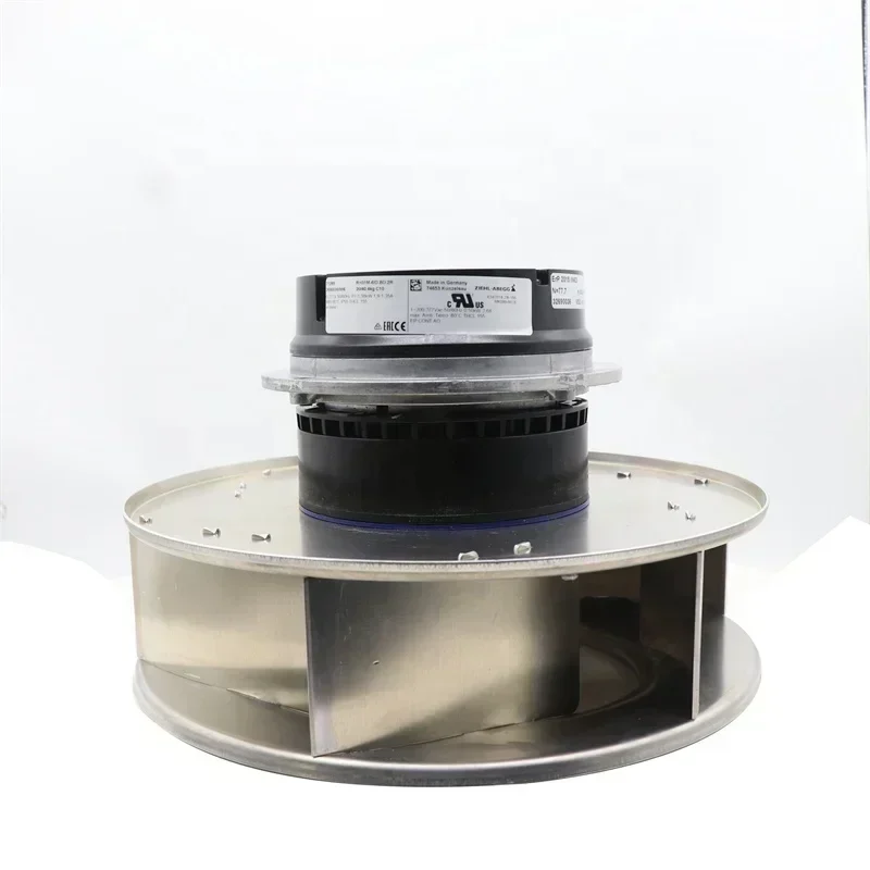 Ziehl-abegg RH56C-ZID-GQ-CR 400V AC 6000W 50/60 HZ 7.4-9.4A 1860RPM IP55 HVAC Centrifugal Fan Ziehl-abegg RH56C-ZID-GQ-CR 400V AC 6000W 50/60 HZ 7.4-9.4A 1860RPM IP55 HVAC Centrifugal Fan