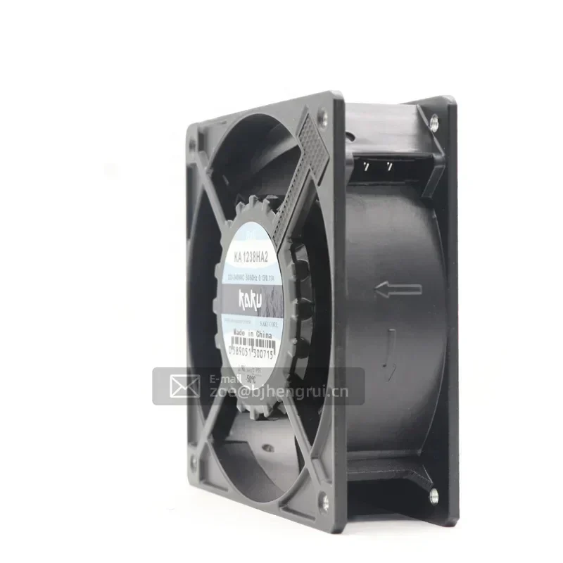 KAKU KA1238HA2-S-T 220V-240VAC 0.13A 21/18W 120x120x38mm 2700/3100RPM IP68 Small Chassis Axial Fan KAKU KA1238HA2-S-T 220V-240VAC 0.13A 21/18W 120x120x38mm 2700/3100RPM IP68 Small Chassis Axial Fan