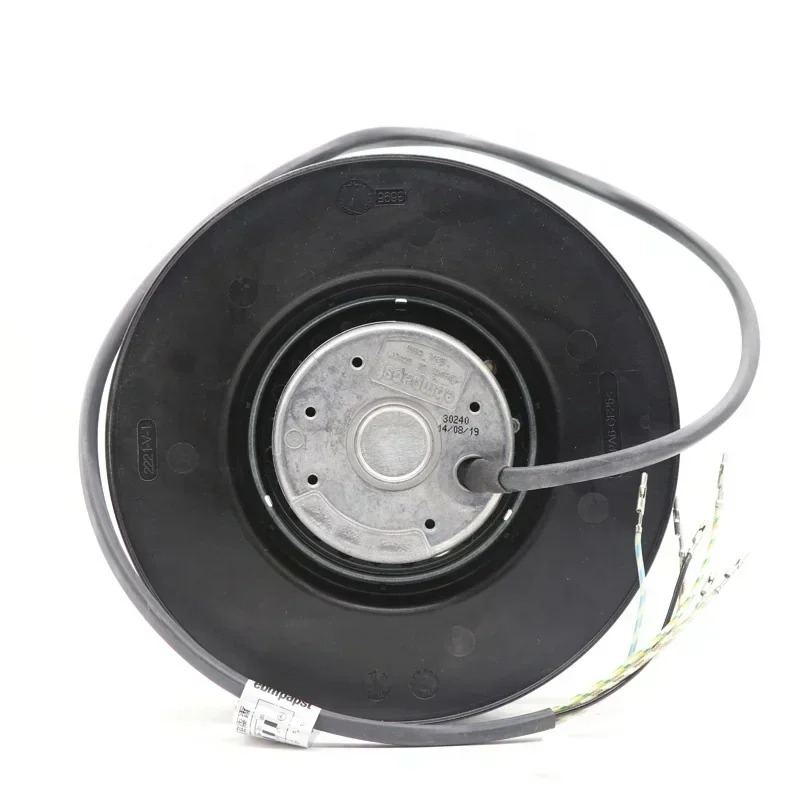 ebmpapst R2D190-AC22-12 400V AC 56W 0.13A 190mm 2550RPM IP44 Kuka Robot Centrifugal Fan ebmpapst R2D190-AC22-12 400V AC 56W 0.13A 190mm 2550RPM IP44 Kuka Robot Centrifugal Fan