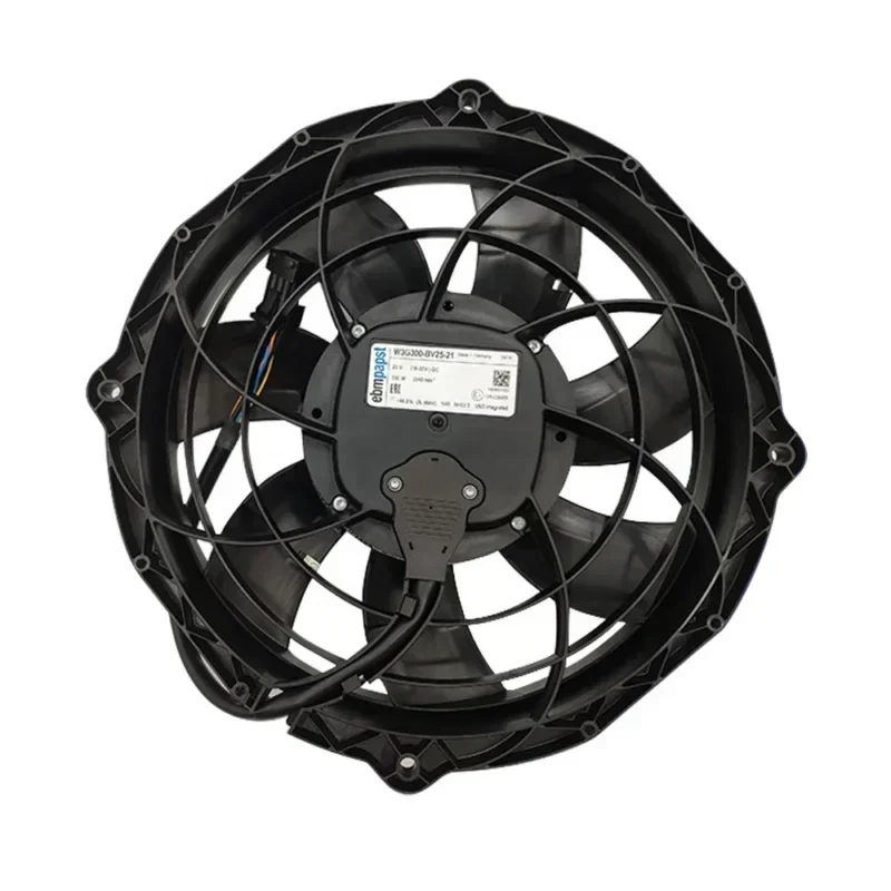 ebmpapst W3G300-BV24-01 26V DC 205W 7.9A 3160RPM 1512CFM Rail Transit Fan Condenser Vehicle Axial Fan ebmpapst W3G300-BV24-01 26V DC 205W 7.9A 3160RPM 1512CFM Rail Transit Fan Condenser Vehicle Axial Fan