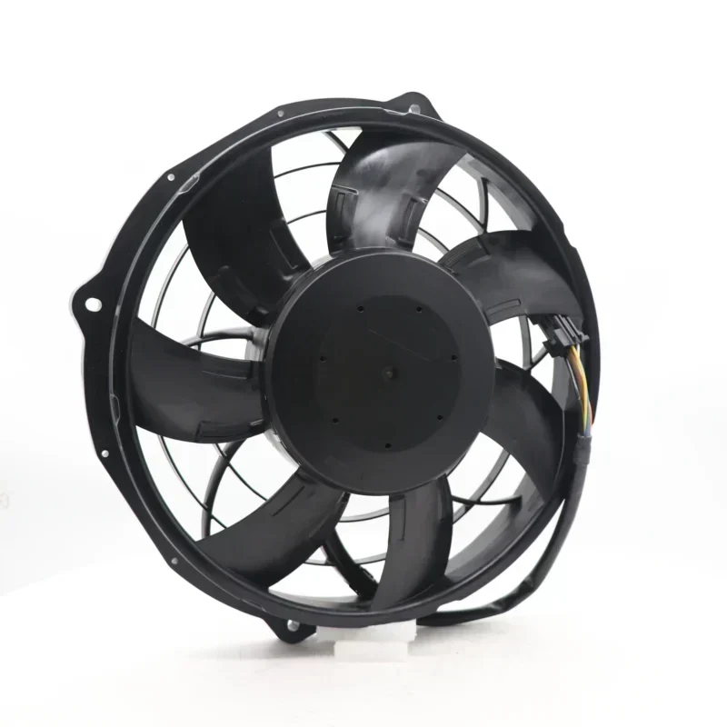 ebmpapst W3G385-BV44-01 26V DC 2600RPM 250W 9.6A 385mm IP24 Rail Transit Fan EC Axial Fan for Vehicles ebmpapst W3G385-BV44-01 26V DC 2600RPM 250W 9.6A 385mm IP24 Rail Transit Fan EC Axial Fan for Vehicles