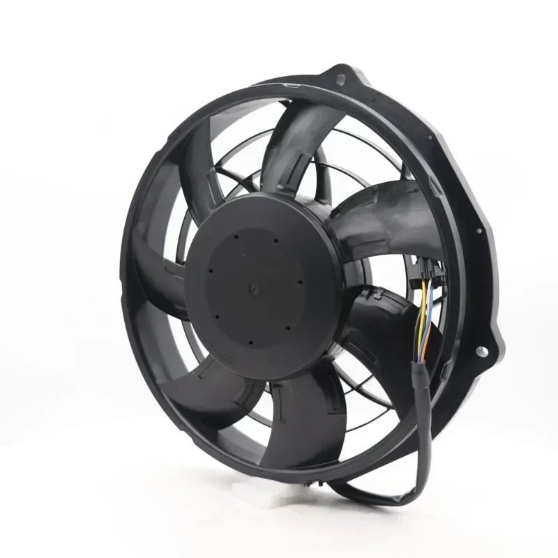 ebmpapst W3G385-BV44-01 26V DC 2600RPM 250W 9.6A 385mm IP24 Rail Transit Fan EC Axial Fan for Vehicles ebmpapst W3G385-BV44-01 26V DC 2600RPM 250W 9.6A 385mm IP24 Rail Transit Fan EC Axial Fan for Vehicles