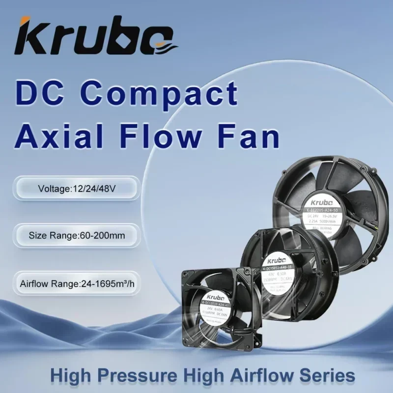 K-AC17055HB2T 172x150x55mm 230V 46/50W 2850/3300rpm 250/293CFM Axial Fan K-AC17055HB2T 172x150x55mm 230V 46/50W 2850/3300rpm 250/293CFM Axial Fan