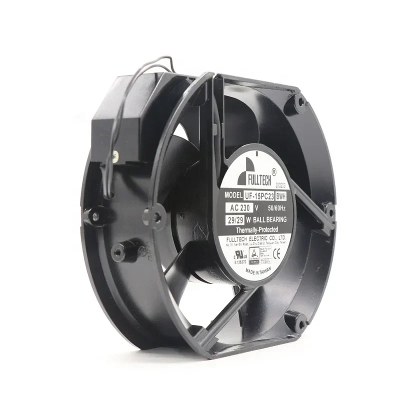 FULLTECH UF-15PC23BWH UF-15PC23 BWH 172x150x51MM 230V 226CFM 29W IP55 CPU Axial Fan FULLTECH UF-15PC23BWH UF-15PC23 BWH 172x150x51MM 230V 226CFM 29W IP55 CPU Axial Fan