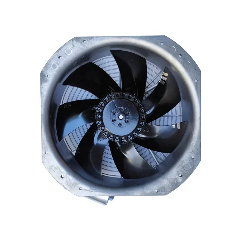 ebmpapst W2E250-HJ40-07 250mm 115V AC 1.45A 165W 2800RPM Full Metal Rittal Wind Power Axial Fan ebmpapst W2E250-HJ40-07 250mm 115V AC 1.45A 165W 2800RPM Full Metal Rittal Wind Power Axial Fan