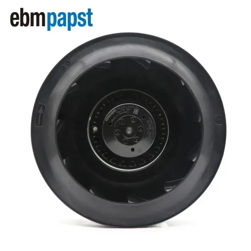 ebmpapst R2E220-AB76-85 M2E068-CF 230V AC 85W 2700RPM 0.38A 220mm IP44 IT Telecom Centrifugal Fan ebmpapst R2E220-AB76-85 M2E068-CF 230V AC 85W 2700RPM 0.38A 220mm IP44 IT Telecom Centrifugal Fan