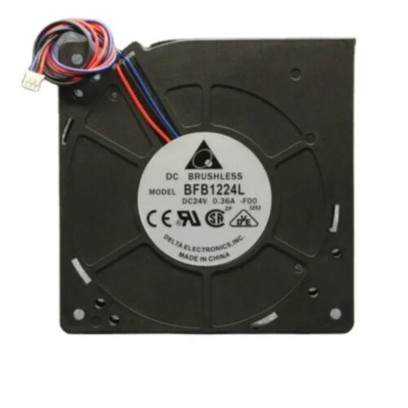 DELTA BFB1224L 24V 12cm 12032 0.36A 120x120x32mm Brushless Server Power Turbo Blower Axial Fan DELTA BFB1224L 24V 12cm 12032 0.36A 120x120x32mm Brushless Server Power Turbo Blower Axial Fan