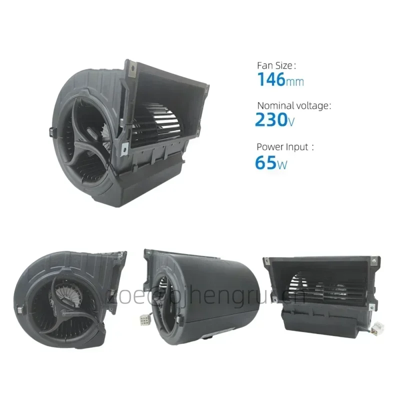 ebmpapst D4E146-LV19-14 230V AC 780RPM 65W 0.29A 146mm IP44 Turbine Blower Centrifugal Fan ebmpapst D4E146-LV19-14 230V AC 780RPM 65W 0.29A 146mm IP44 Turbine Blower Centrifugal Fan