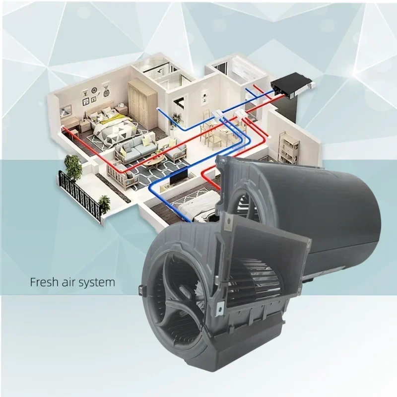 ebmpapst D4E146-LV19-14 230V AC 780RPM 65W 0.29A 146mm IP44 Turbine Blower Centrifugal Fan ebmpapst D4E146-LV19-14 230V AC 780RPM 65W 0.29A 146mm IP44 Turbine Blower Centrifugal Fan