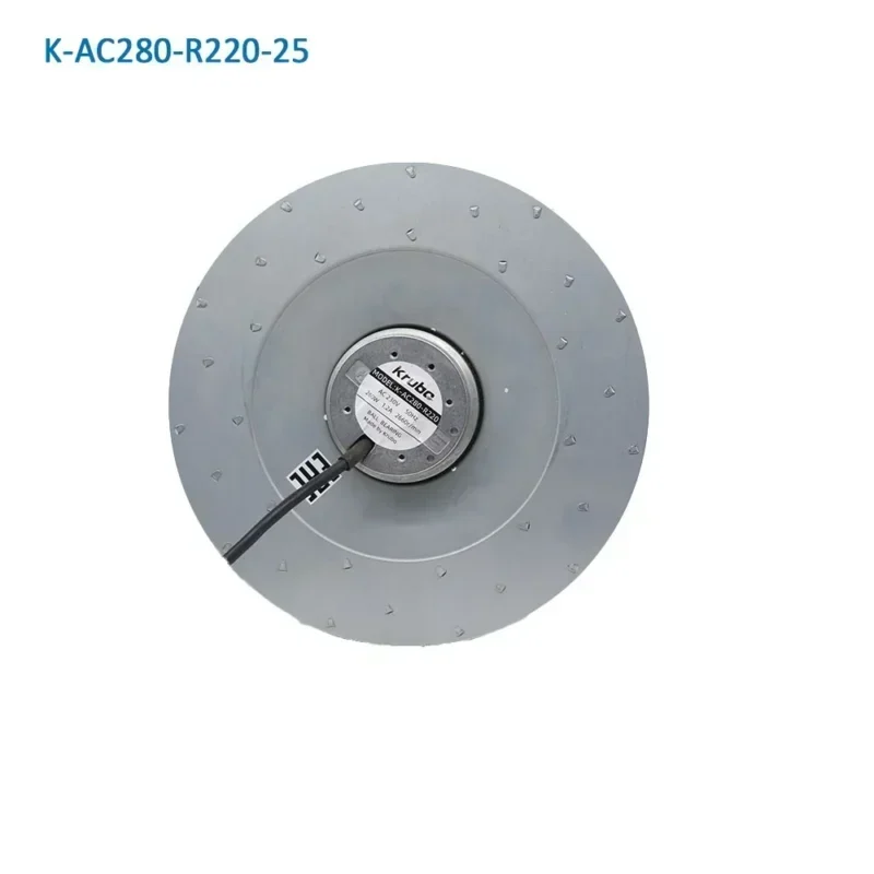 280mm Centrifugal K-AC280-R220-25 220V 217W 2576r/min 1010cfm Centrifugal Fan Krubo Brand 280mm Centrifugal K-AC280-R220-25 220V 217W 2576r/min 1010cfm Centrifugal Fan Krubo Brand