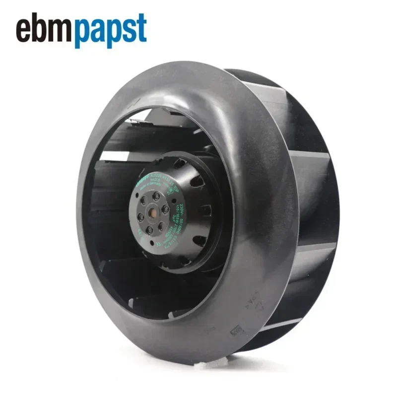 ebmpapst R2E225-Ax52-25 230V AC 0.72A 115/165W 2700RPM 225mm Air Conditioner Centrifugal Fan ebmpapst R2E225-Ax52-25 230V AC 0.72A 115/165W 2700RPM 225mm Air Conditioner Centrifugal Fan