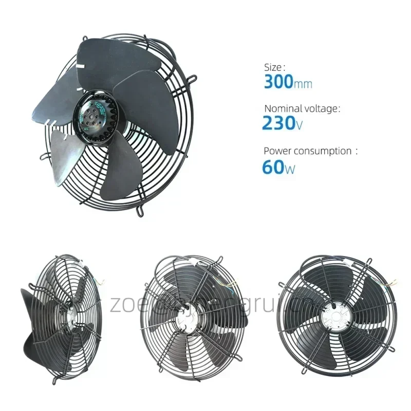 ebmpapst S4E300-EE20-06 230V AC 90W 2070m3/h 1500RPM Excitation Air Conditioner Axial Fan ebmpapst S4E300-EE20-06 230V AC 90W 2070m3/h 1500RPM Excitation Air Conditioner Axial Fan