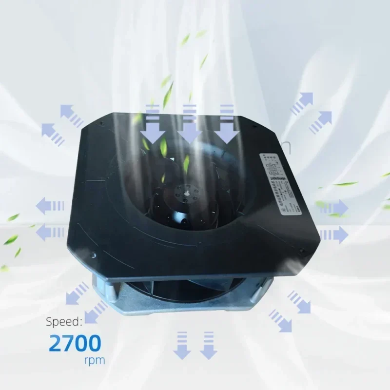 ebmpapst K2E225-RA40-02 115V AC 235W 2700RPM 225mm 1.97A Siemens Centrifugal Fan Motor M2E068-DF ebmpapst K2E225-RA40-02 115V AC 235W 2700RPM 225mm 1.97A Siemens Centrifugal Fan Motor M2E068-DF