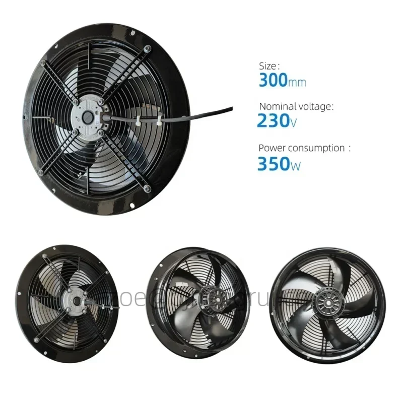 ebmpapst W2E300-CP02-30 230V AC 300mm 2205CFM 350W 3000RPM IP44 High Voltage Axial Fan ebmpapst W2E300-CP02-30 230V AC 300mm 2205CFM 350W 3000RPM IP44 High Voltage Axial Fan