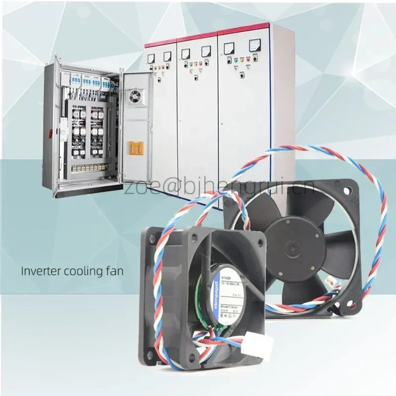 ebmpapst 612N/2HH 612N-2HH 12V DC 6025 60x60x25mm 2.9W 6800RPM 33CFM 41dB 6cm s Small Axial Fan ebmpapst 612N/2HH 612N-2HH 12V DC 6025 60x60x25mm 2.9W 6800RPM 33CFM 41dB 6cm s Small Axial Fan