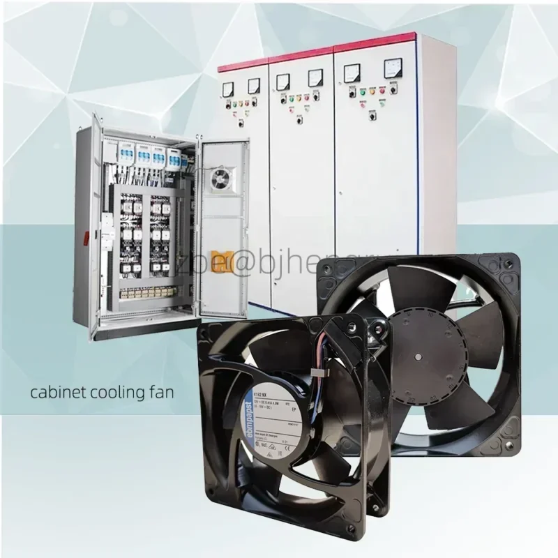 ebmpapst 4182Nx 12V DC 5.7A 4.9W 49dBA 3200RPM 106 CFM IP20 Locked Rotor Sensor Axial Fan ebmpapst 4182Nx 12V DC 5.7A 4.9W 49dBA 3200RPM 106 CFM IP20 Locked Rotor Sensor Axial Fan