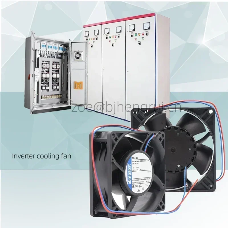 ebmpapst 3314NN 24V DC 9cm 92x92x32mm 9232 47CFM 1.8W 35dBA 2650RPM Axial Fans ebmpapst 3314NN 24V DC 9cm 92x92x32mm 9232 47CFM 1.8W 35dBA 2650RPM Axial Fans