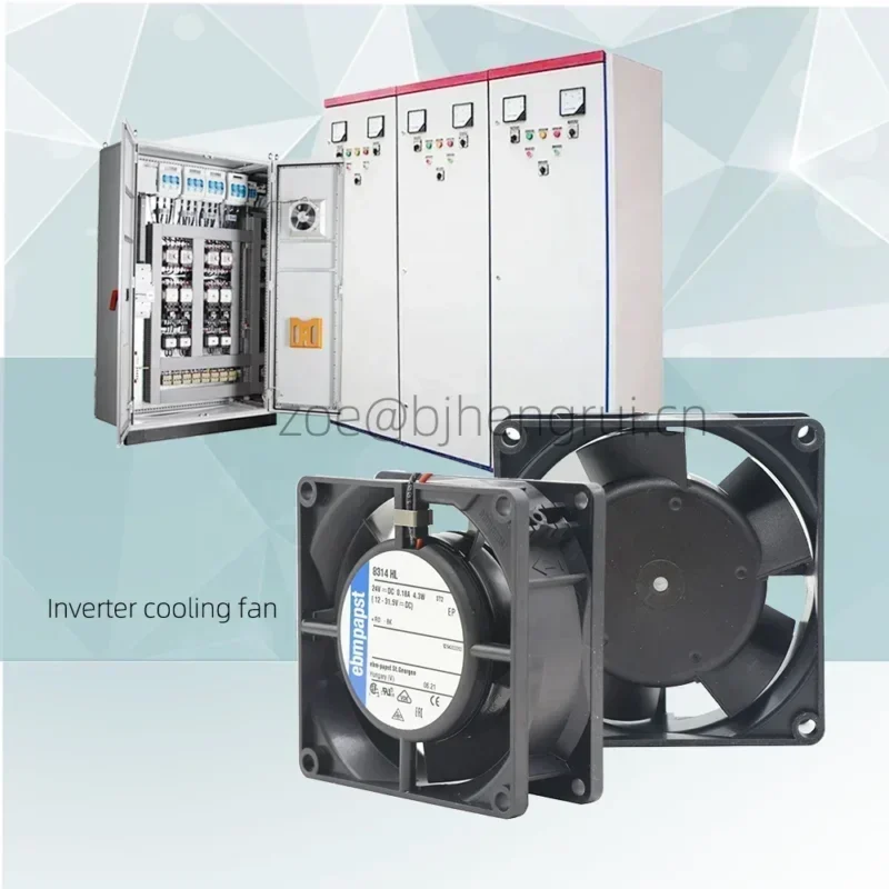 ebmpapst 8314HL 24V DC 8cm 80x80x32mm 39.4CFM 4.3W 8032 4200RPM CNC Machining Compact Axial Fan ebmpapst 8314HL 24V DC 8cm 80x80x32mm 39.4CFM 4.3W 8032 4200RPM CNC Machining Compact Axial Fan