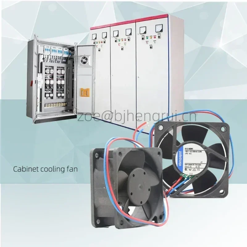 ebmpapst 612NGHH 12V 6CM 6025 60 x 60 x 25mm 56m3/h 6850rpm 3.8W 0.15A Small Axial Fan ebmpapst 612NGHH 12V 6CM 6025 60 x 60 x 25mm 56m3/h 6850rpm 3.8W 0.15A Small Axial Fan