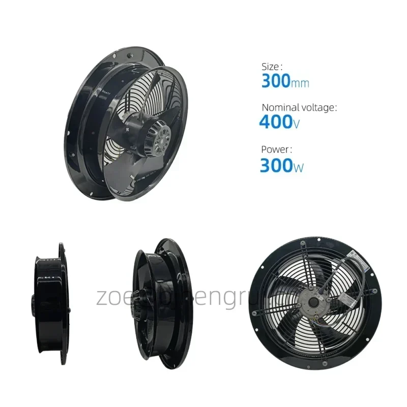 ebmpapst W2E300-CP02-31 380x380x104mm 38cm 400V AC 300W Axial Fan ebmpapst W2E300-CP02-31 380x380x104mm 38cm 400V AC 300W Axial Fan