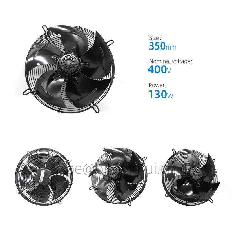 ebmpapst S4D350-8317072917 422x422x121mm 400V AC 130W 1410rpm 0.35A Axial Fan ebmpapst S4D350-8317072917 422x422x121mm 400V AC 130W 1410rpm 0.35A Axial Fan