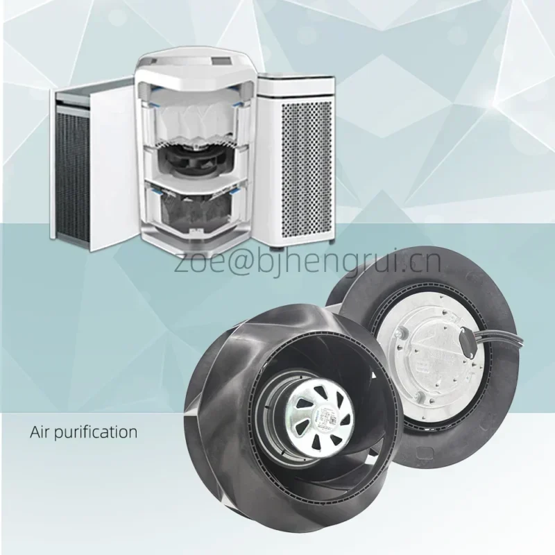 ebmpapst VBS0225RSLFS-8317082558 225x225x99mm 230V 170W 2800RPM 723m³/h 1.3A Centrifugal Fan ebmpapst VBS0225RSLFS-8317082558 225x225x99mm 230V 170W 2800RPM 723m³/h 1.3A Centrifugal Fan