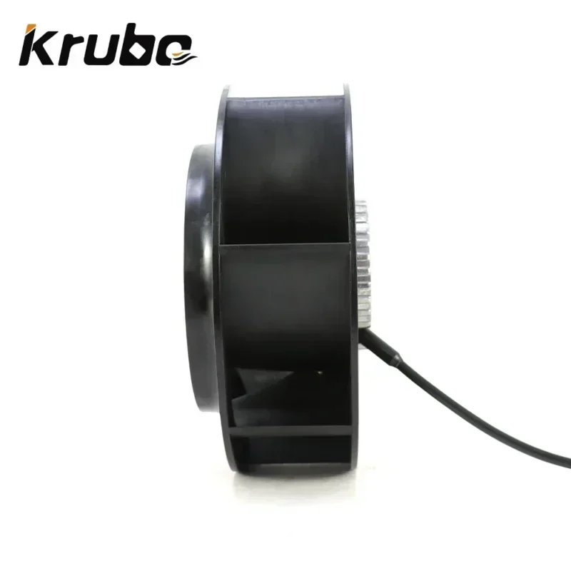 Krubo DC Fan K-DC225-R48-27 225mm Backward Centrifugal Fan Plastic Blade 48V 110W 2700rpm 2.3A 1130M³/h Motor Krubo DC Fan K-DC225-R48-27 225mm Backward Centrifugal Fan Plastic Blade 48V 110W 2700rpm 2.3A 1130M³/h Motor