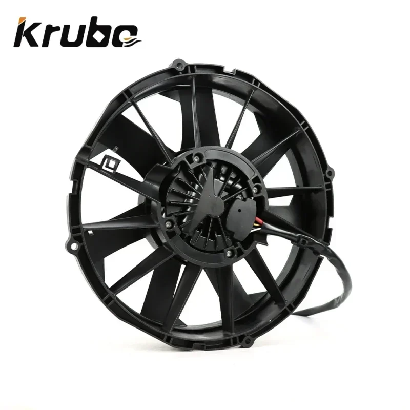 Kurbo K-DC82-24BL-2 24V DC 332x332x78mm 4300rpm External Servo Motor Rotor Axial Fan Kurbo K-DC82-24BL-2 24V DC 332x332x78mm 4300rpm External Servo Motor Rotor Axial Fan