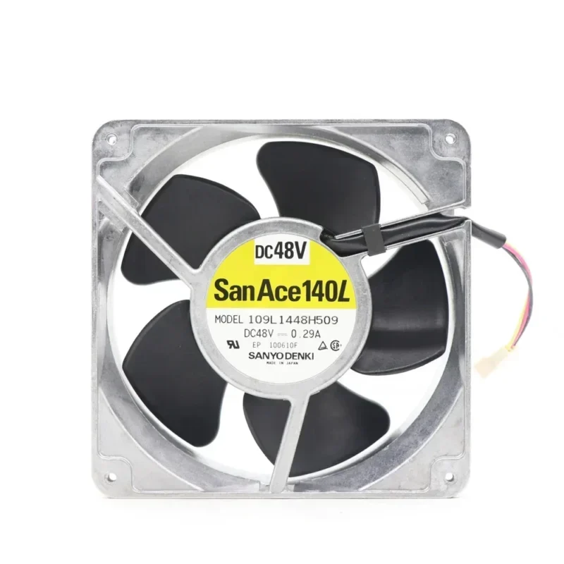 SANYO 109L1448H509 140x140x50mm 48V DC 0.29A Axial Fan