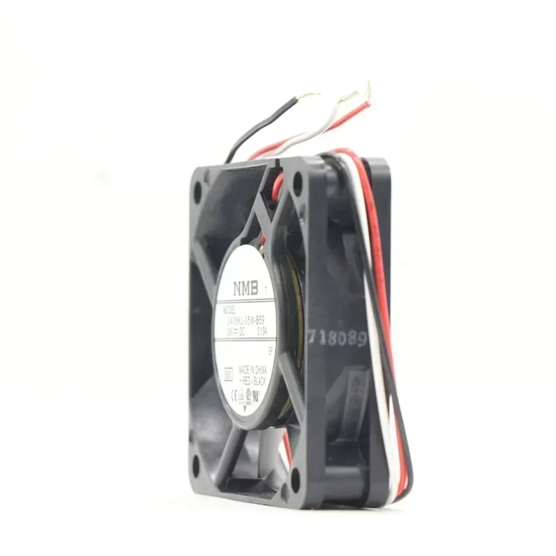 NMB 2406KL-05W-B59-B00 60x60x15mm 24V DC 0.5W 4000RPM 15.9CFM 0.13A Axial Fan NMB 2406KL-05W-B59-B00 60x60x15mm 24V DC 0.5W 4000RPM 15.9CFM 0.13A Axial Fan