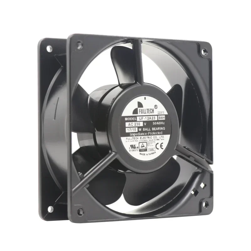 FULLTECH UF-12A23BWH 12038 230V 17/15W 0.1/0.08A 120x120x38mm Axial Fan for FULLTECH UF-12A23BWH 12038 230V 17/15W 0.1/0.08A 120x120x38mm Axial Fan for