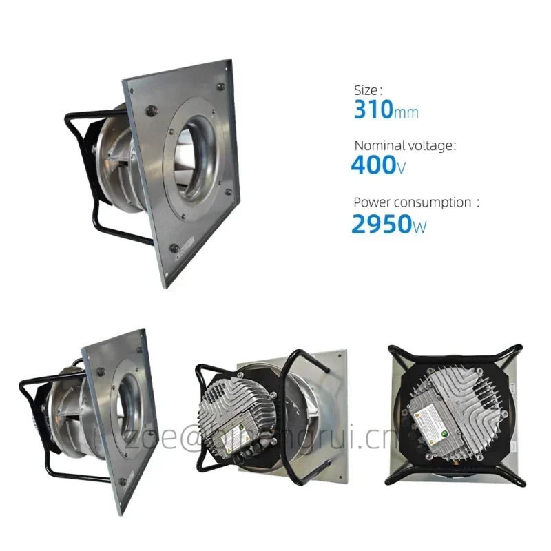 ebmpapst K3G310-PH58-02 M3G112-GA 400VAC 310mm 4.6A 4000RPM 2950W IP54 Converter Centrifugal Fan ebmpapst K3G310-PH58-02 M3G112-GA 400VAC 310mm 4.6A 4000RPM 2950W IP54 Converter Centrifugal Fan