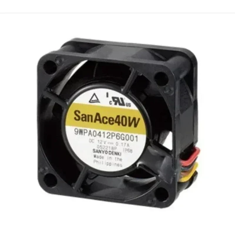 9WPA0424P3G001 40x40x28mm 24V 0.25A 6W 22.2CFM 22200 RPM Axial Fan