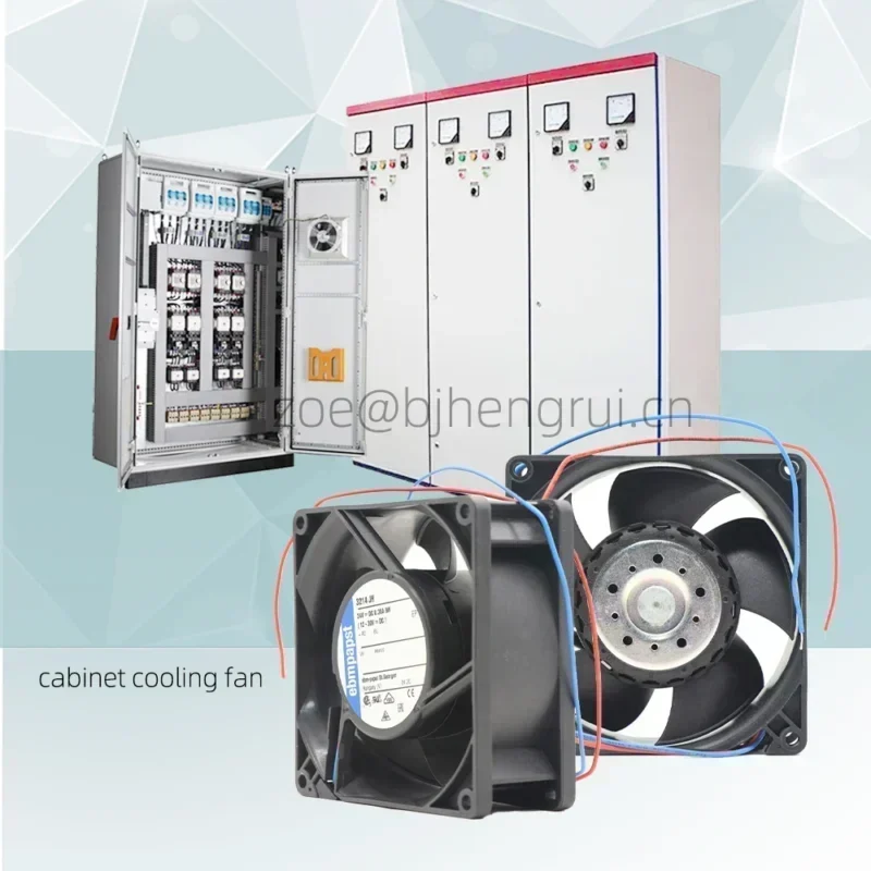 ebmpapst 3214JH 24VDC 92x 92x38mm 9cm 146m3/h 6800RPM Battery Module Telecom Equipment Axial Fan 3214JH4 ebmpapst 3214JH 24VDC 92x 92x38mm 9cm 146m3/h 6800RPM Battery Module Telecom Equipment Axial Fan 3214JH4