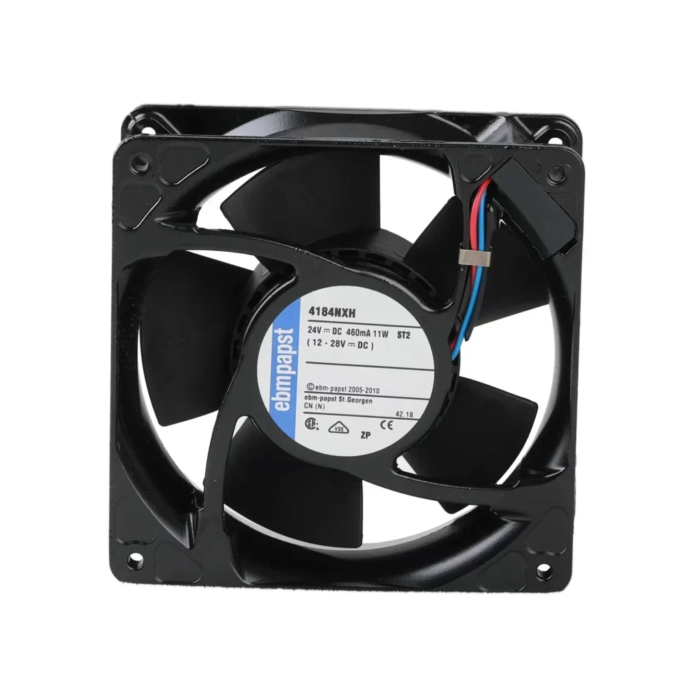 4184NxH ebmpapst DC Axial Compact Fan ebmpapst Type 4184 NxH 24V 119 x 119 x 38 mm