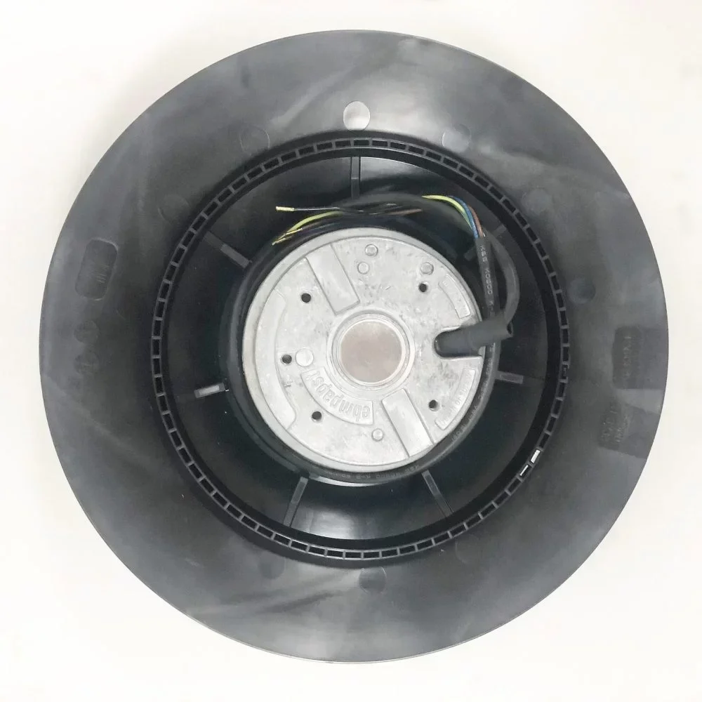 ebmpapst R2E225-RA92-23-L02 Model 230V Centrifugal Fan with Plastic Blades Free Standing Mounting ebmpapst R2E225-RA92-23-L02 Model 230V Centrifugal Fan with Plastic Blades Free Standing Mounting