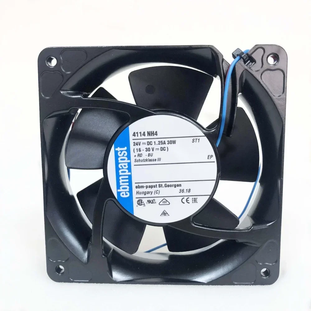 4114NH4 ebmpapst Fan Axial Fan ebmpapst TYPE:4114NH4 DC 24