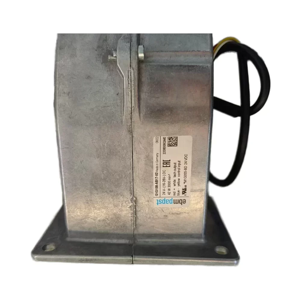ebmpapst G1G108-AB17-02 High Permance DC 24V Centrifugal Fan with Aluminum Blade 108MM 3000MIN-1 IP22 Excellent Durability ebmpapst G1G108-AB17-02 High Permance DC 24V Centrifugal Fan with Aluminum Blade 108MM 3000MIN-1 IP22 Excellent Durability