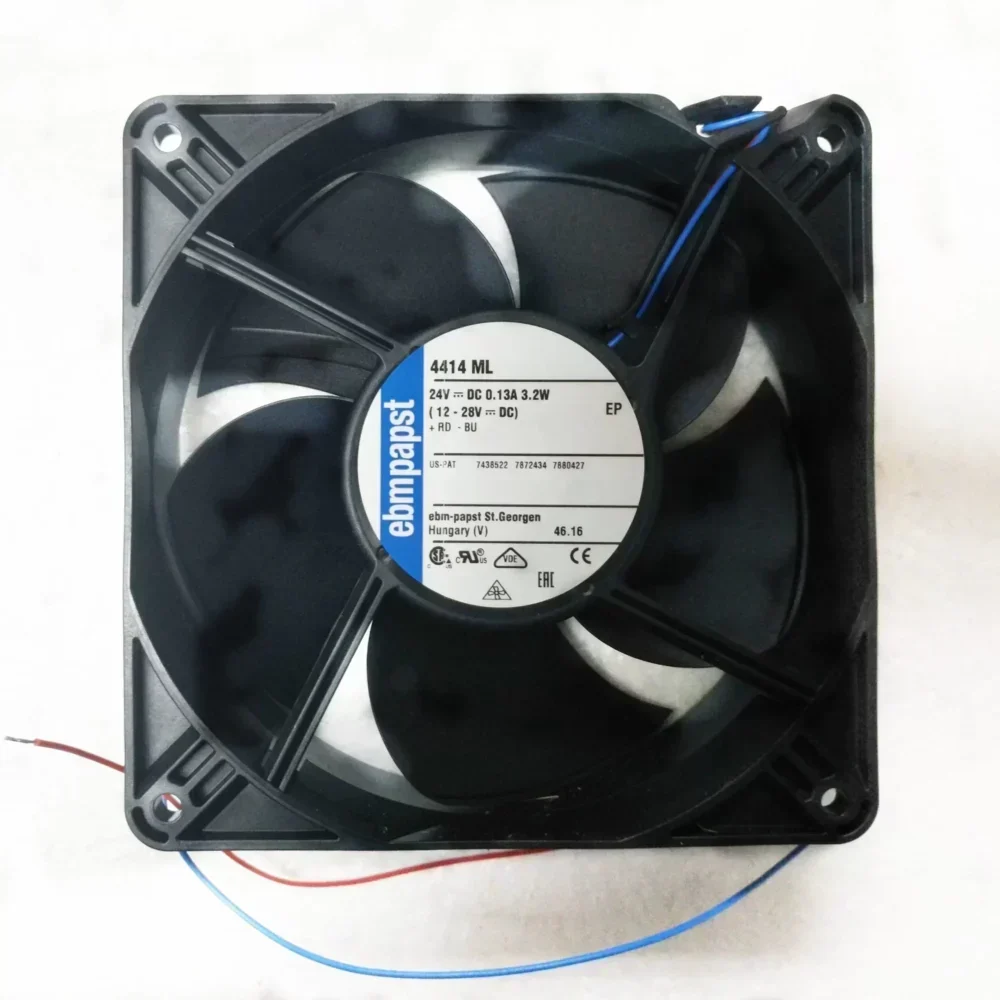 4414ML ebmpapst Axial Fan ebmpapst TYPE:4414ML 24V 119 x 119 x 38 mm
