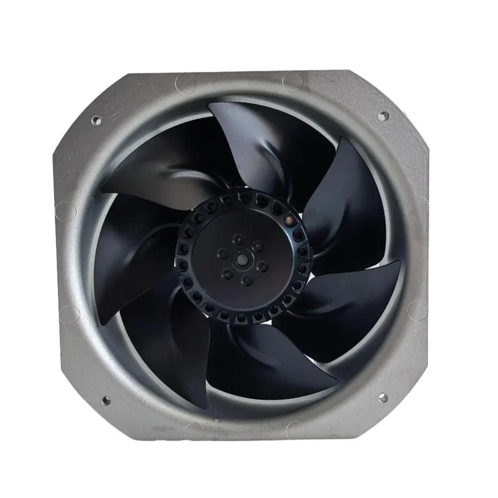 ebmpapst W2E200-HK86-01 200mm AC Axial Fan Stainless Steel Blades 115V 2550rpm 64W IP44 Electric