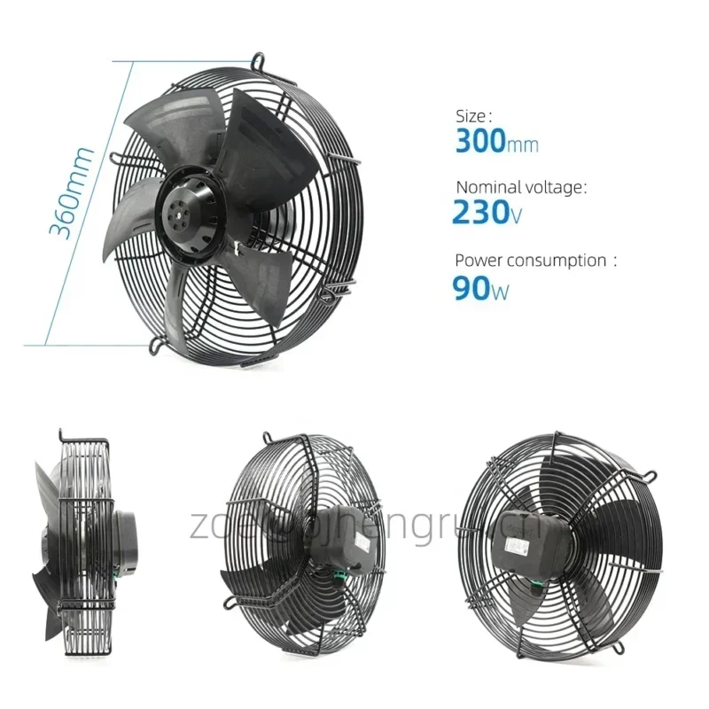 ebmpapst S4E300-AS72-53 S4E300-AS72-53/C01 230VAC 0.32/0.4A 72W Condenser Evaporator Axial Fan ebmpapst S4E300-AS72-53 S4E300-AS72-53/C01 230VAC 0.32/0.4A 72W Condenser Evaporator Axial Fan
